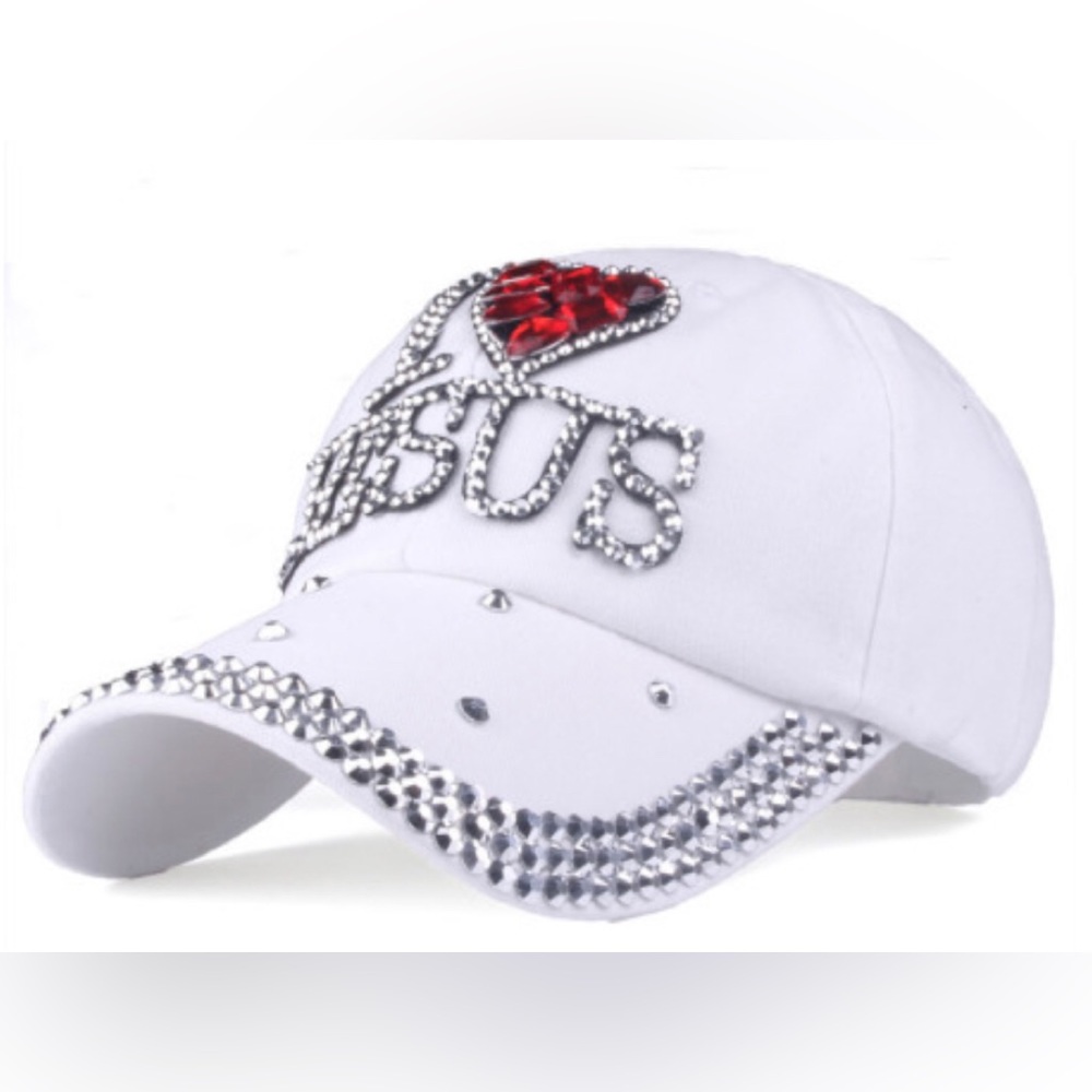 Rhinestone Baseball Cap - Picture 1 of 1